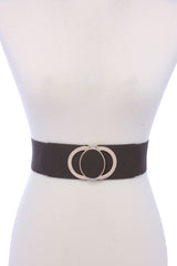 Pu Leather Elastic Belt