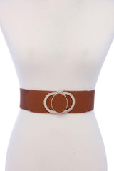 Pu Leather Elastic Belt