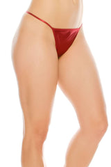 Satin Dress And Thong Set