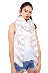 Striped Oblong Scarf