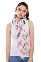 Striped Oblong Scarf