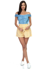 Off Shoulder Tencel Top