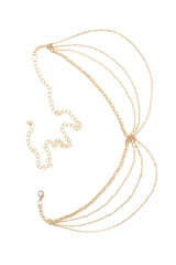 Metal chain belt