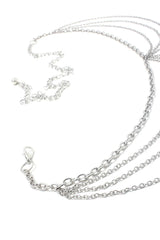 Metal chain belt