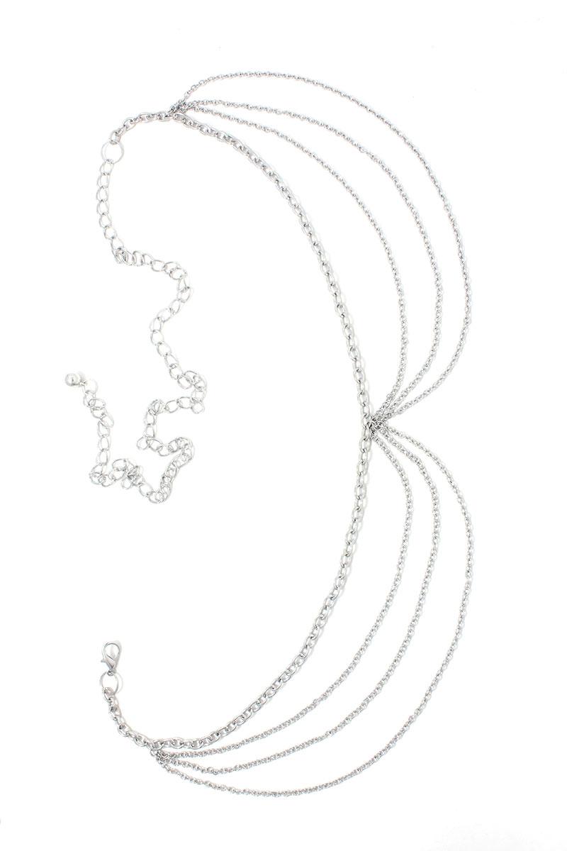 Metal chain belt