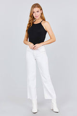 Halter Neck Knit Top