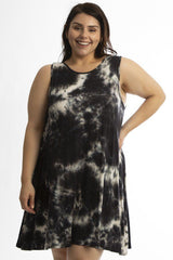 Sleeveless Summer Dress Featuring A Cross Back Detail