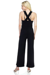 Strapless Belted Jumpsuit