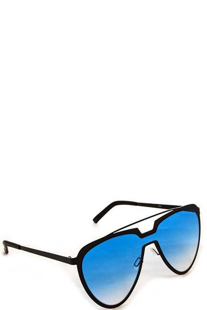 Modern Aviator Retro Pop Sunglasses