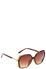 Stylish Rhinestone Accent Sunglasses