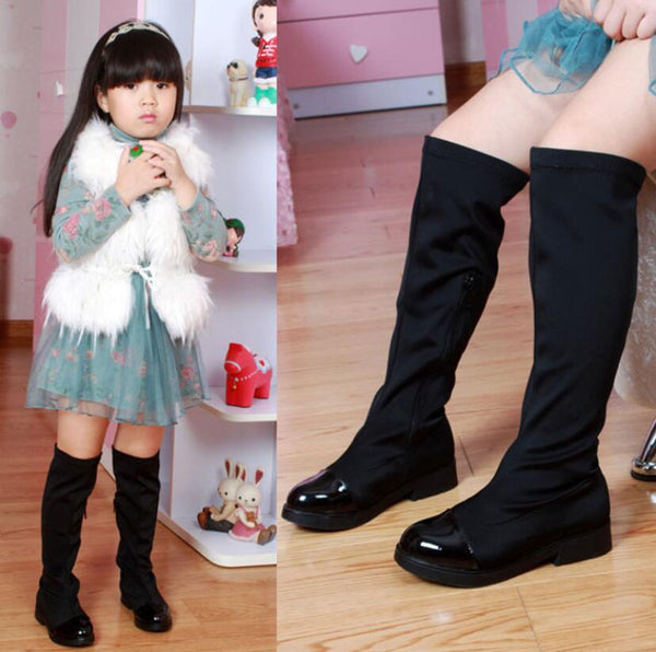 Snow Winter Female Fashion Boots Girls Princess Long Boots