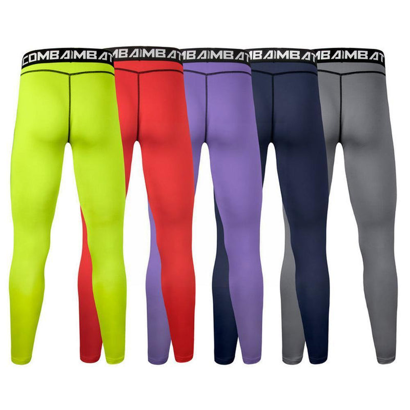 Men Compression Tight Leggings Running Sports Male Yoga Pants