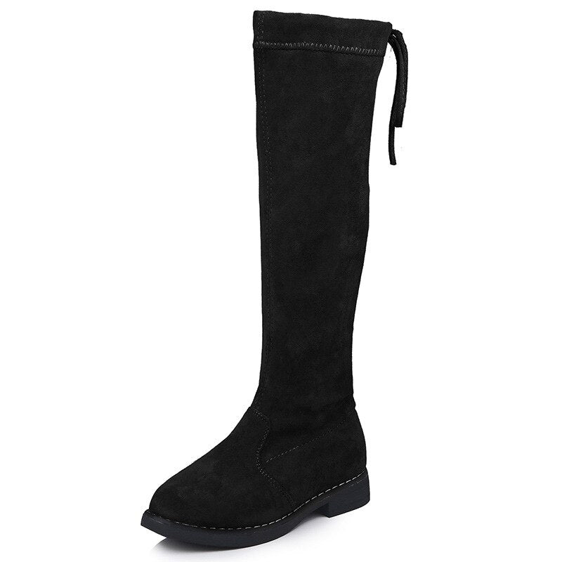 Girls Knee-high Long Boots Princess Fashion Autumn Winter Boots