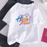 Charli DAmelio Ice Coffee Print Clothing Tops T-Shirt