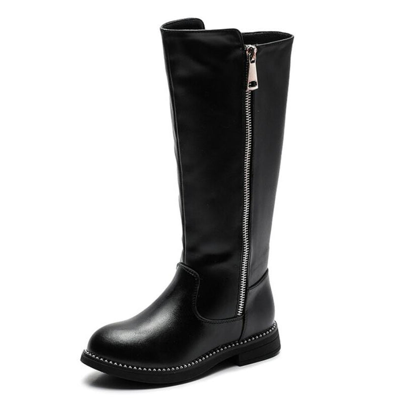 Casual Shoes Autumn Winter Children Fashion Calf Snow Boots
