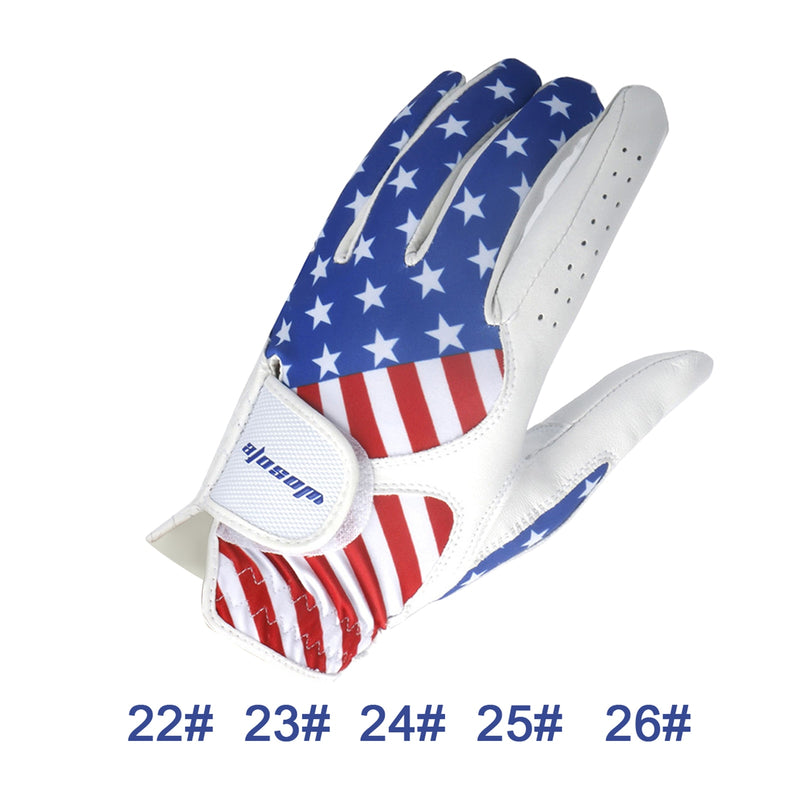 Golf Gloves Soft Left Hand Comfortable Durable Breathable Wear-Resistant