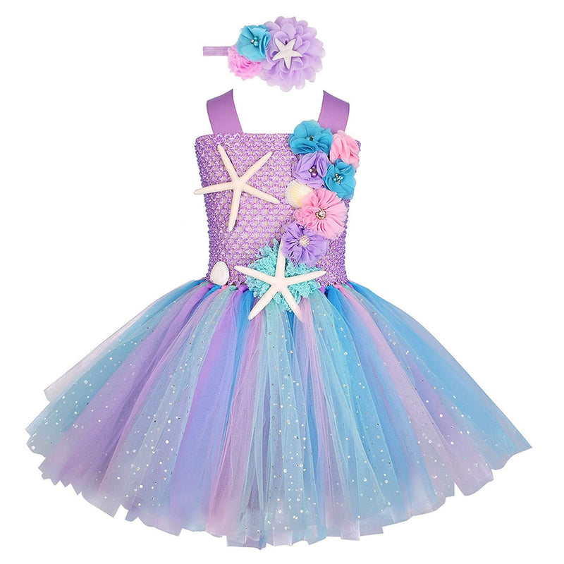 Pastel Mermaid Under the Sea Birthday Party Costume