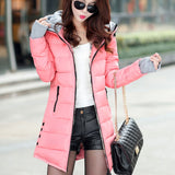 Winter Autumn Warm Puffer jacket Coat Lady Jacket