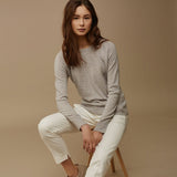 Woman winter Cashmere sweaters and auntmun knitted