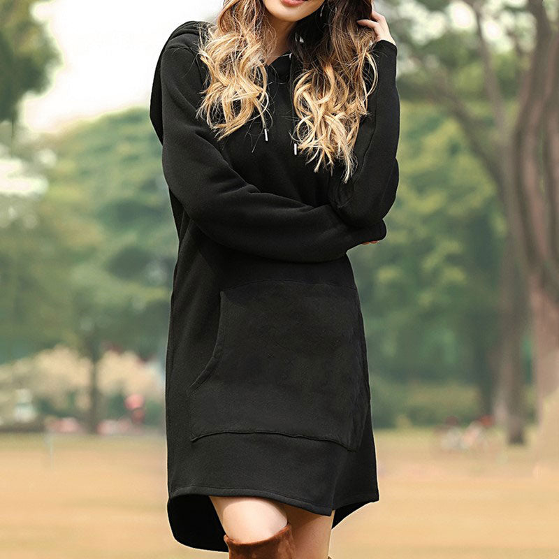 Casual Long Tops Women Fashion Oversized Chic Hoodies