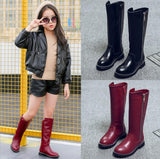 Casual Shoes Autumn Winter Children Fashion Calf Snow Boots