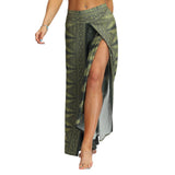 Women Palazzo Slit Wide Leg Beach Pants