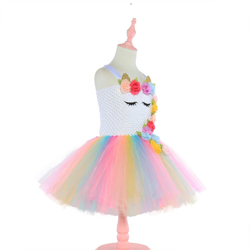 Teenager Girls Dance Dress Ball Gown 2-10 Year