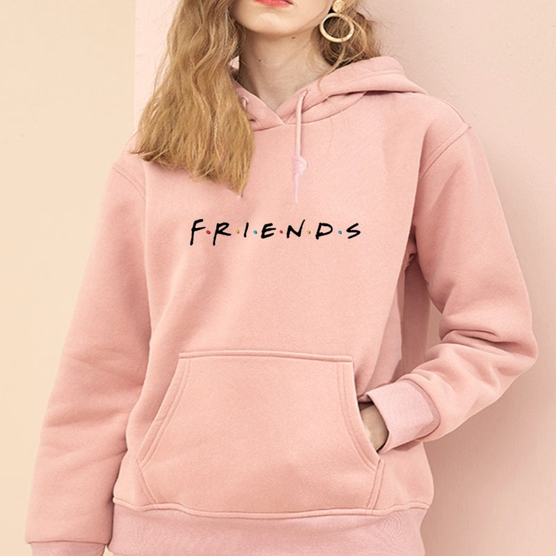 Harajuku Base Loose Large Pocket Long Sleeve Hoodie
