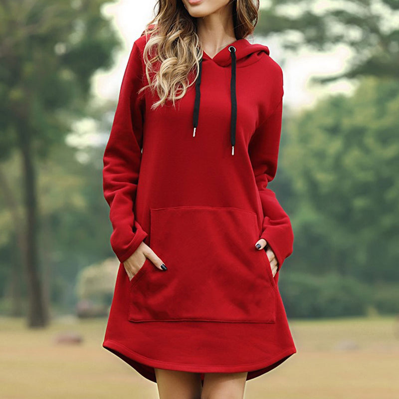 Casual Long Tops Women Fashion Oversized Chic Hoodies