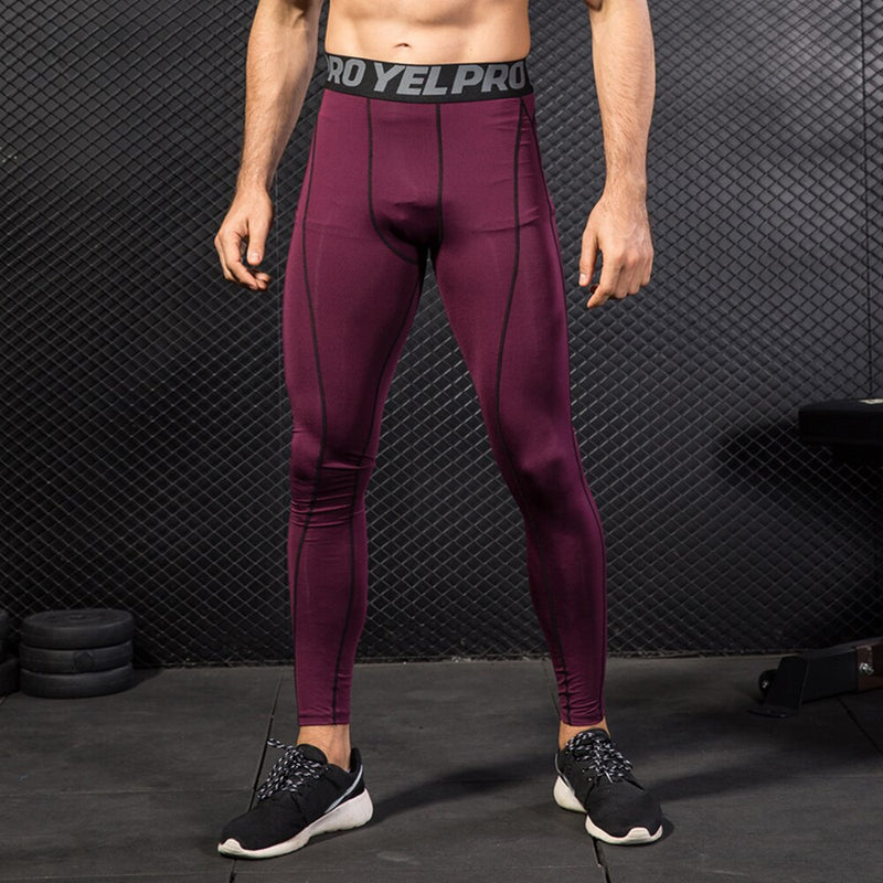 Compression Leggings Men Sport Pant Tight Skinny Sports