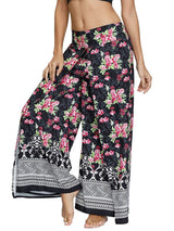 Loose Palazzo Wide Leg Split Casual Beach Pants