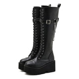 High Quality Women Long Boots Knee High Shoes Chunky