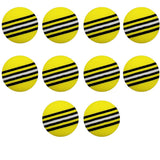 10pcs/bag EVA Foam Golf Balls  Indoor Practice Golf Soft Rainbow Ball