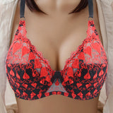 Ultra-thin Cup Mesh Lace Underwear Transparent Unlined Bra