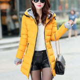 Winter Autumn Warm Puffer jacket Coat Lady Jacket