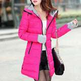 Winter Autumn Warm Puffer jacket Coat Lady Jacket