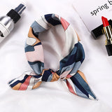 Fashion Silk Square Scarf: Chic Accessories