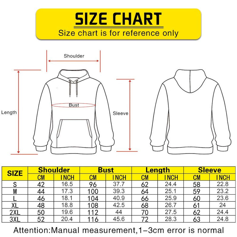 Queen Crown Print Sports Loose Pockets Long Sleeve Hoodie