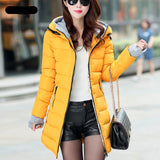 Winter Autumn Warm Puffer jacket Coat Lady Jacket