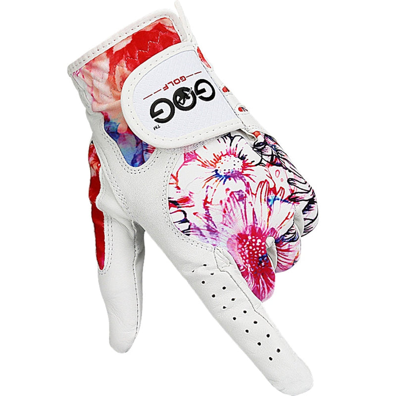 Golf Gloves Women Left and Right Hand Genuine Leather