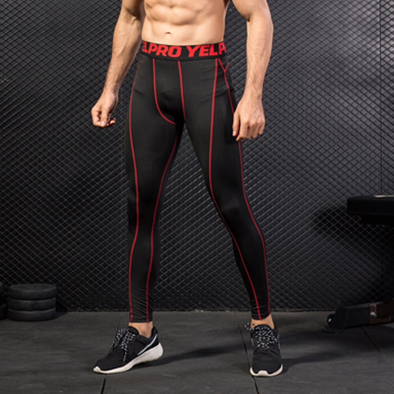 Compression Leggings Men Sport Pant Tight Skinny Sports