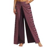 Slit Wide Leg Casual Beach Vintage Hippie Pants