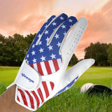 Golf Gloves Soft Left Hand Comfortable Durable Breathable Wear-Resistant