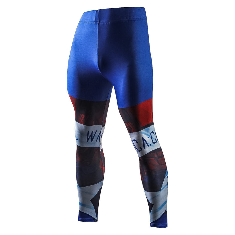 Tights Men Compression Running Sports Mens Pants