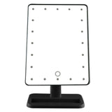 Portable LED Light Makeup Mirror Vanity lights Compact Make Up Pocket mirrors Vanity Cosmetic hand folding led Mirror lamp