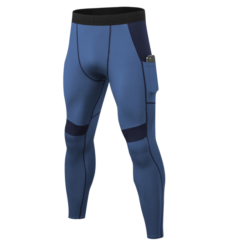 Brand Men's Tights Compression Pants Running Men Training