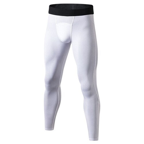 Mens BodyBuilding Pants Running Leggings Men Compression