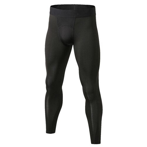 Mens BodyBuilding Pants Running Leggings Men Compression