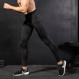 Mens BodyBuilding Pants Running Leggings Men Compression