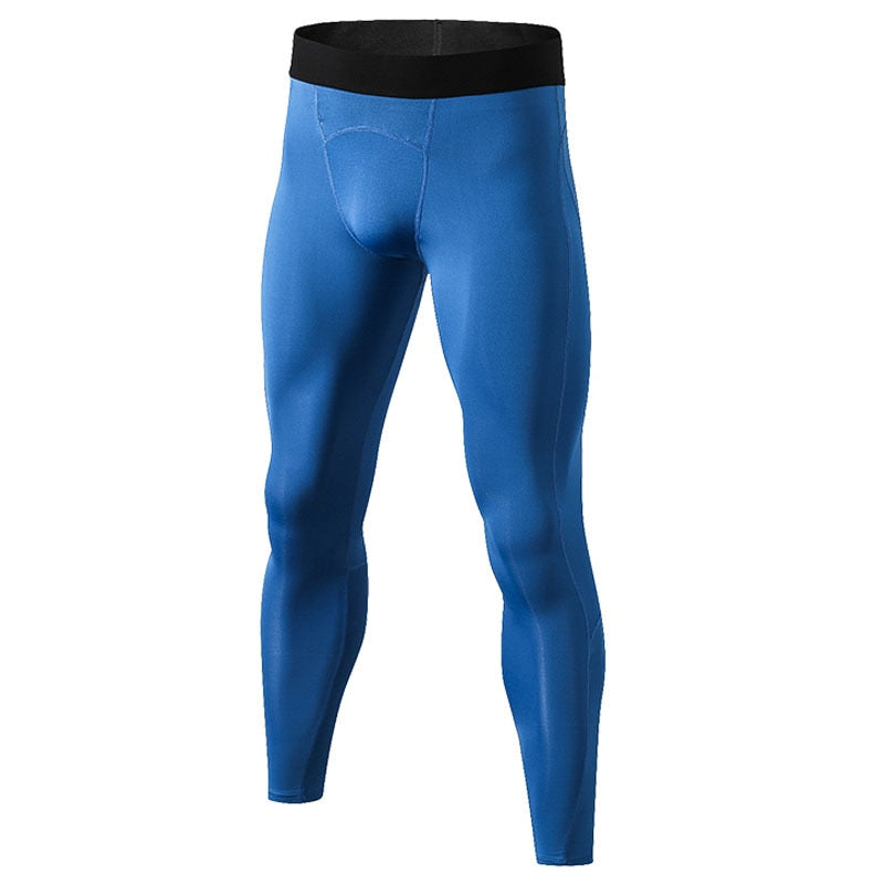 Mens BodyBuilding Pants Running Leggings Men Compression